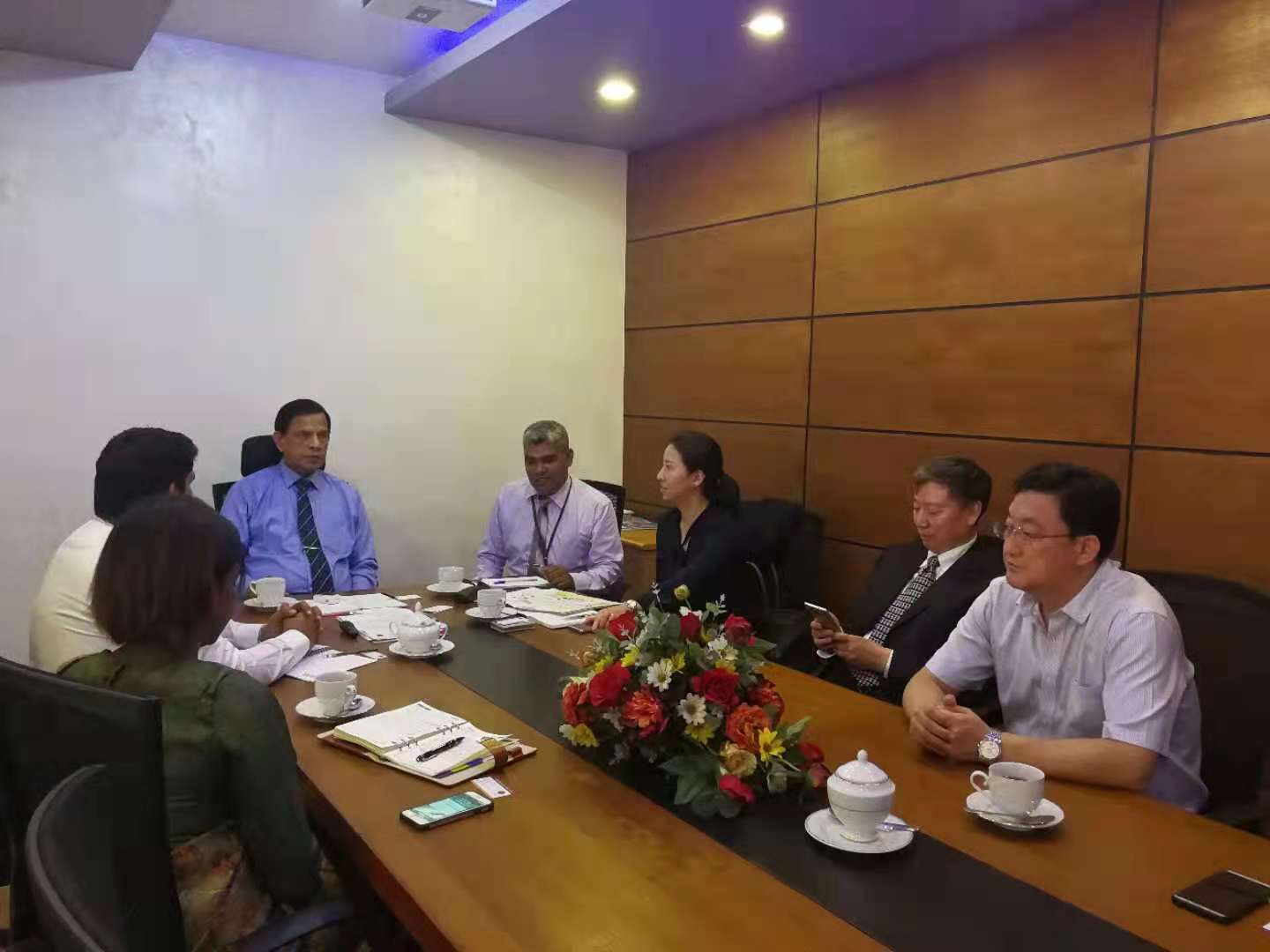 访问斯里兰卡国家培训中心