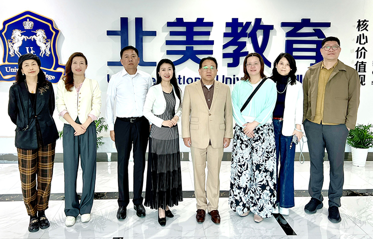王立社主任应邀到上海北美国际学校调研交流